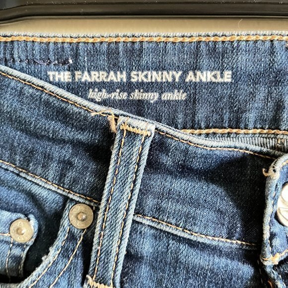 AG ‘The Farrah’ Skinny Ankle High-Rise Jeans Revival Power Stretch Denim… - Picture 6 of 10